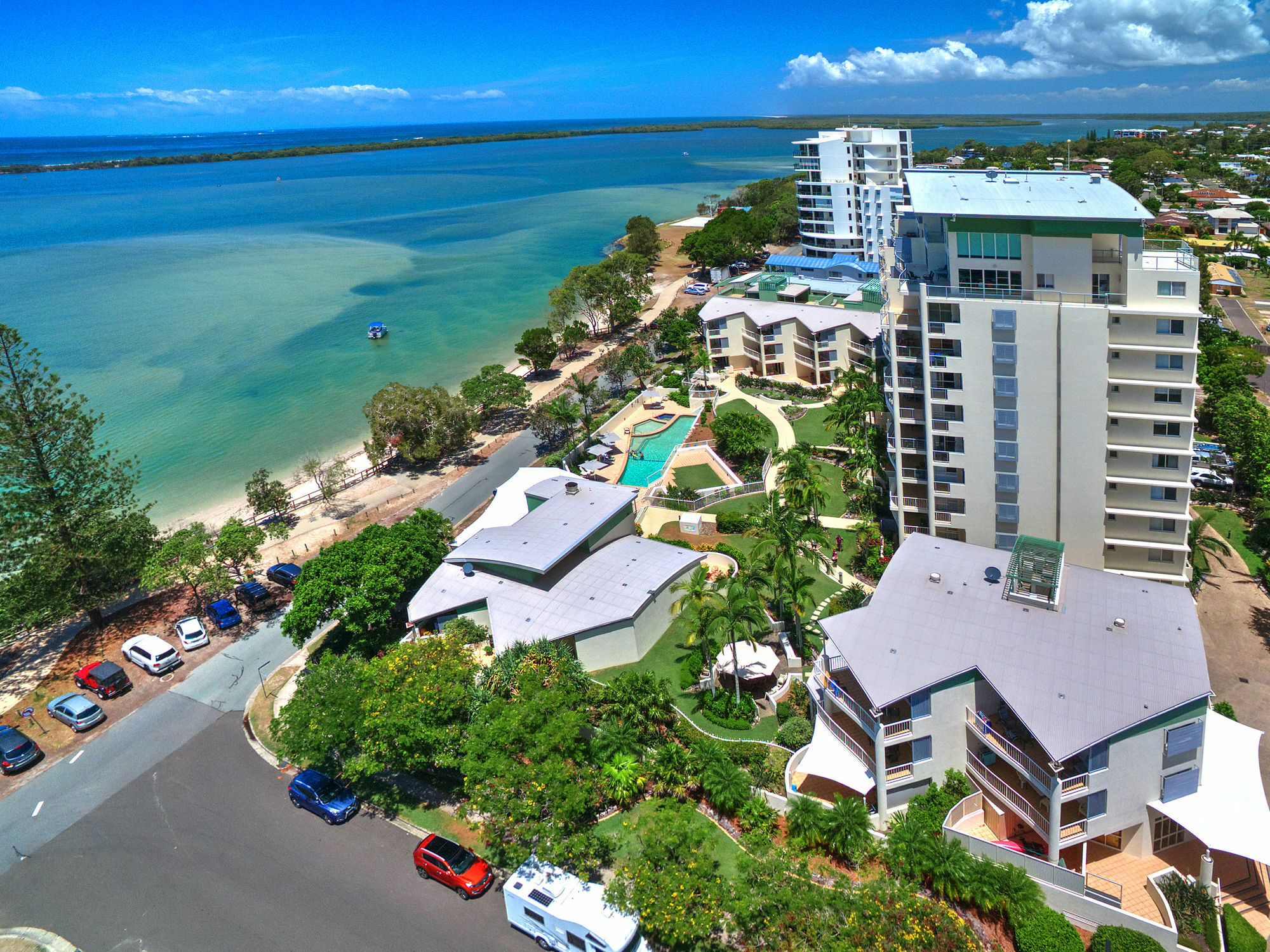 Moorings Beach Resort Caloundra Exterior foto